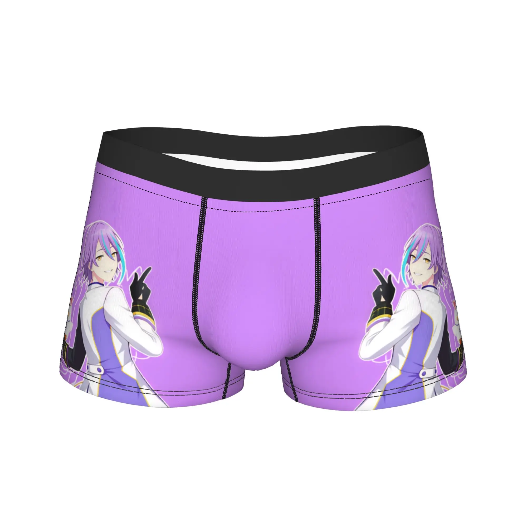 Project Sekai Rui Kamishiro Anime Game Underwear  Elastic Underpants Pattern Shorts Briefs For Men Pouch Plus Size Boxershorts
