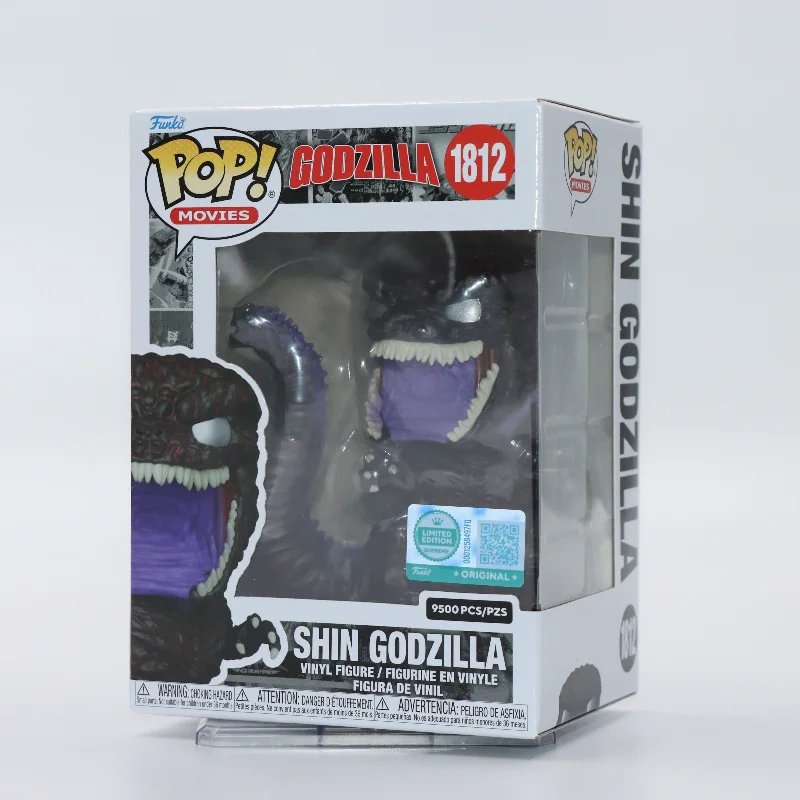 Original Funko POP rugiente Godzilla figura de Anime Shin Godzilla figura de acción forma final monstruo muñeca modelo juguete para regalo para niño