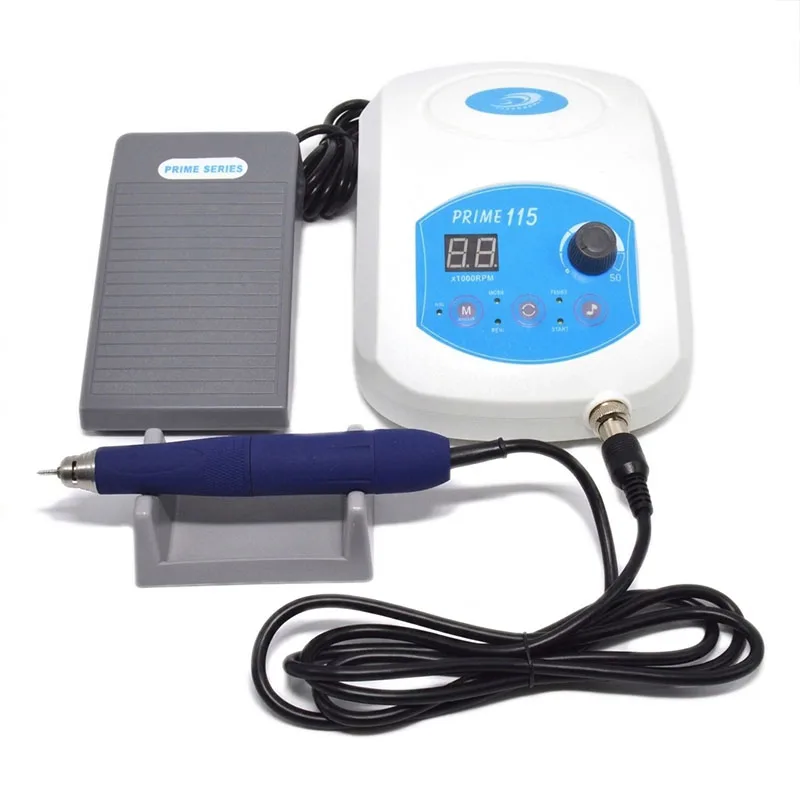 RHJC PRIME 115 Brushless Micromotor 50000RPM 210W 7.2N.cm Jewelry Engraving Polishing Dentrue Lab Rotary Tool