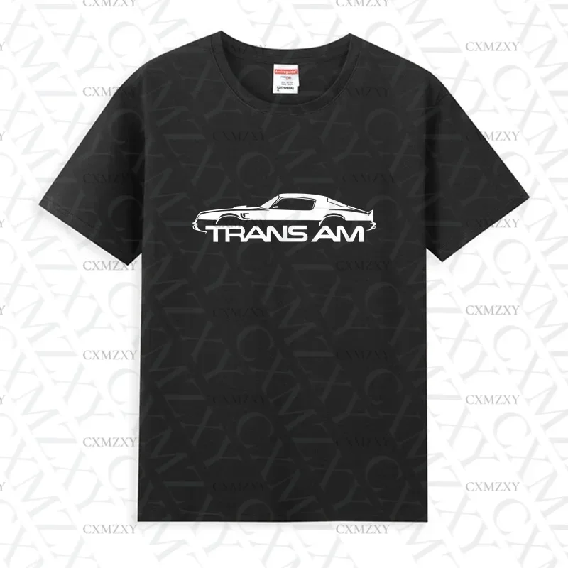 

2025 Men T Shirt Casual 1972-76 Pontiac Trans Am Firebird Classic Outline Design T-shirt Summer 100% Cotton S-3XL Cool Tee