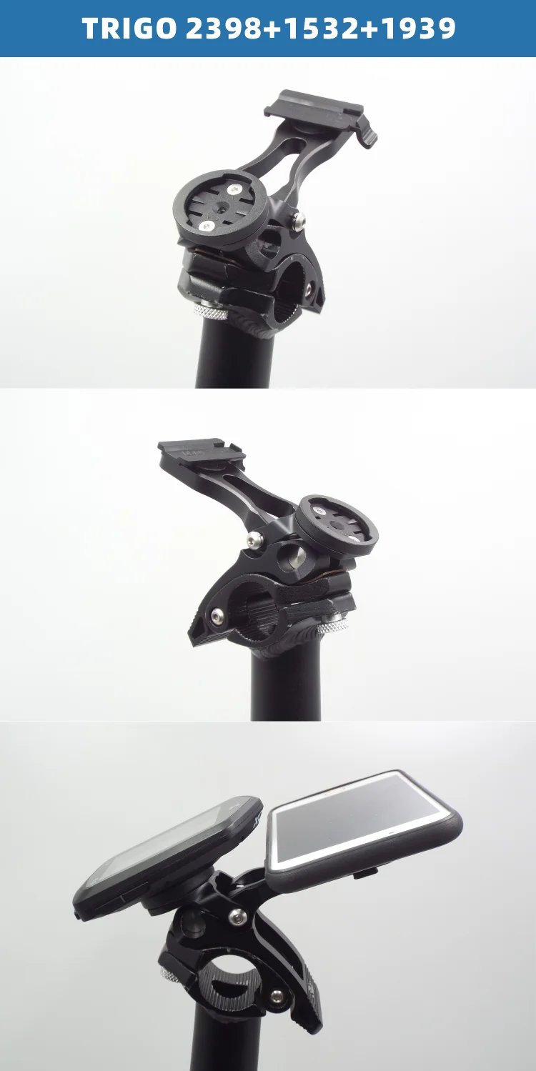 Trigo Cycling Scheinwerfer halterung Kamera halter für fnhon da hon k3plus faltbare Fahrrads chaft Gopro Halterung Fahrrad zubehör – Detail 7