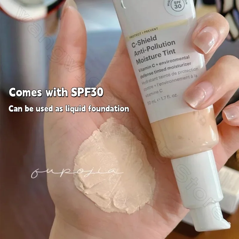 カラーフェイスクリーム 1N ブライトニングスキンカラー分離クリームファンデーション液体 SPF30 ライトファンデーションメイクアップ