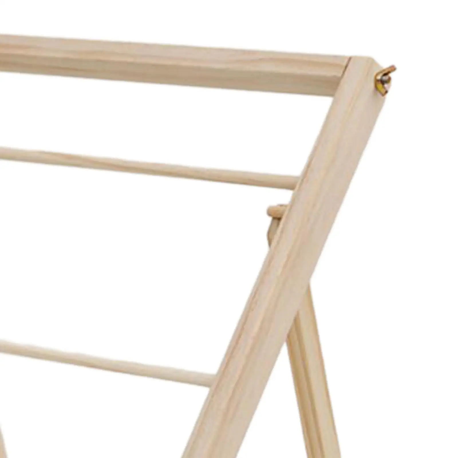 Wooden Ribbon Organizer Ribbon Stand Craft Sewing Ribbon Organizer 3 Tier Holder Storage Rack for Flower Store Floor Standing