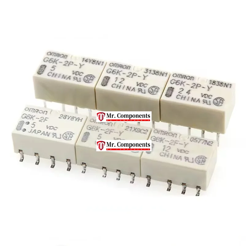 1PCS Relay G6K-2F 2P-Y-5VDC 12VDC 24VDC 5V 12V 24V G6K-2F-Y In stock