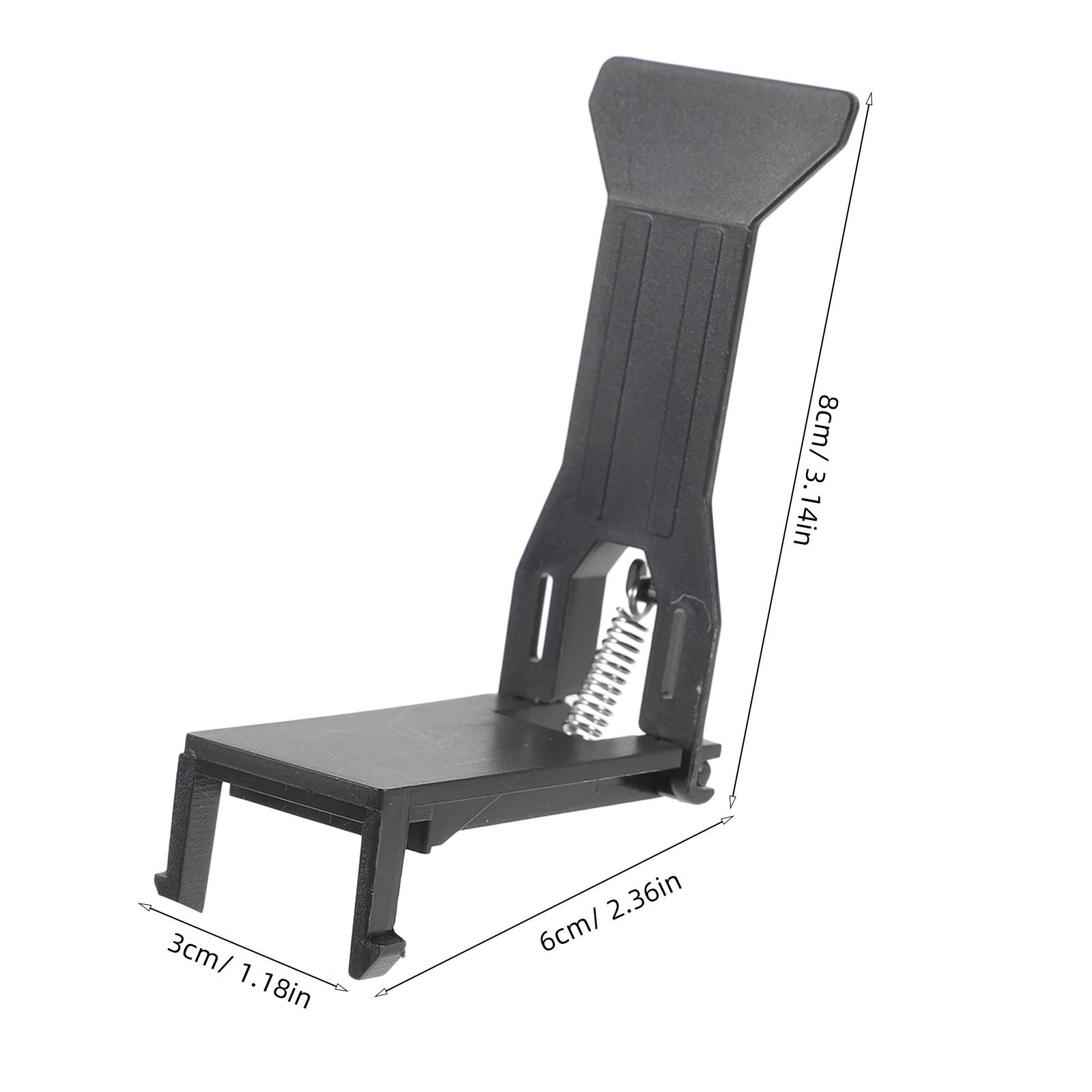 Clips para bandeja de cajón con Clip para caja de cajero, piezas de repuesto de registro, Clips de inserción de bandeja de repuesto, 6 uds.