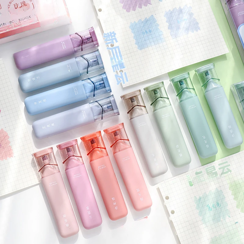 Flash Highlighter High Beauty Eye Care Student Hand Account Marking Note Number Highlighter Set Paint Markers