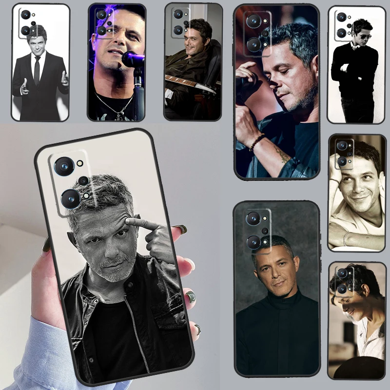 Casing Alejandro Sanz, untuk Realme 10 Pro Plus C55 C35 C33 C31 C30 C21Y GT Neo 5 OnePlus 11 Nord 3 2T CE 2 Lite