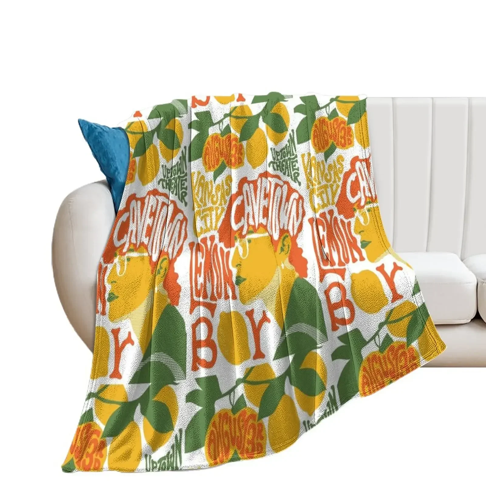 

Lemon Boy Cavetown Throw Blanket warm for winter Sofa Throw Flannels Polar Blankets