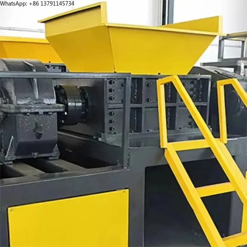 Scrap Metal Shredder Machine Big Shredder Machines/high Efficiency Rubber Shredding Machine