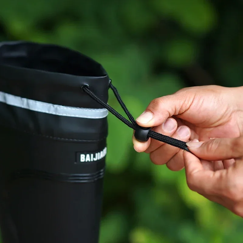 High-End Regenlaarzen Voor Heren Gesloten Regendicht En Waterdicht Tegen Slip Rubberen Laarzen Met Korte En Middelhoge Kuitlengte