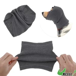 UXCELL Dogs Calming Band Dog Ear Cover Muffs Noise Protection for Grooming Supplies Casual Solid Elastic Cotton Fabric S M L