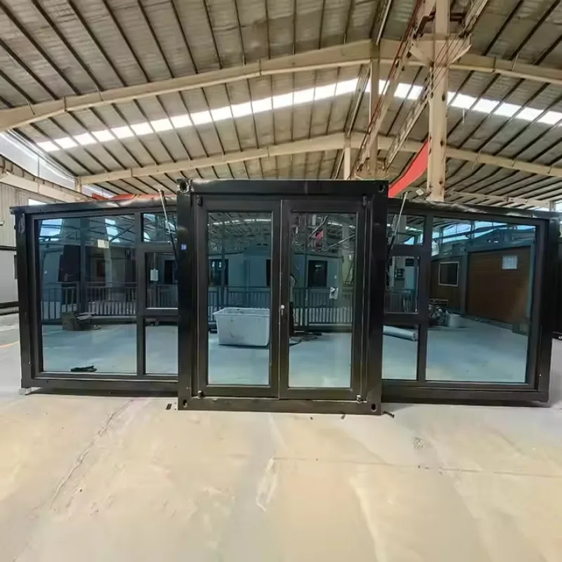 

Prefabricated Container House Expandable Modular Tiny Home Mobile Office Cabin Eco Tourism Cabin Construction Site Housing