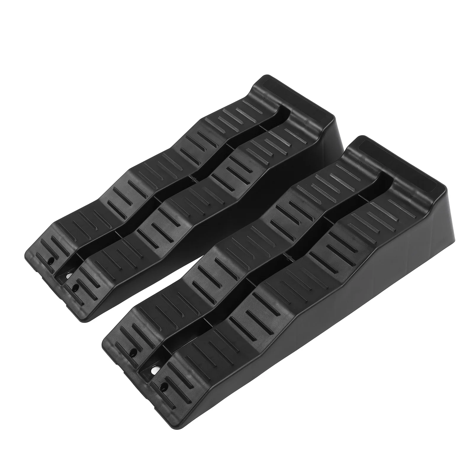 RV Leveling Ramps Blocks 3 Step 11000LBS Load Capacity RV Leveler Wheel Chock for Travel Trailer Campers Truck
