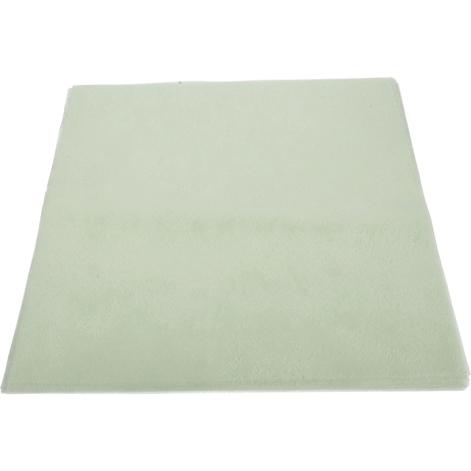 50Sheets Waterproof Pear Paper Tissue Paper Bulk Green Solid Color Gift Wrapping Sheets for Presents Bags Flower Crafting