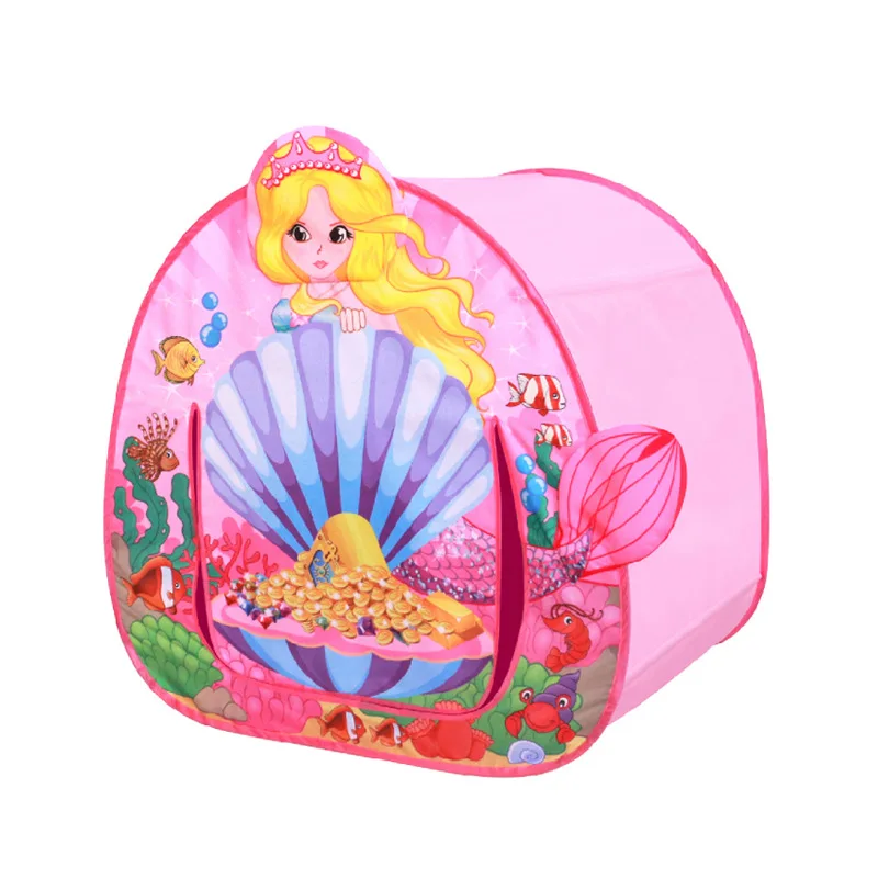 Kind Speelgoed Tenten Prinses Kasteel Dinosaurus Spelen Tent Meisje Prinses Speelhuis Indoor Outdoor Kids Play House Bal Pit Pool