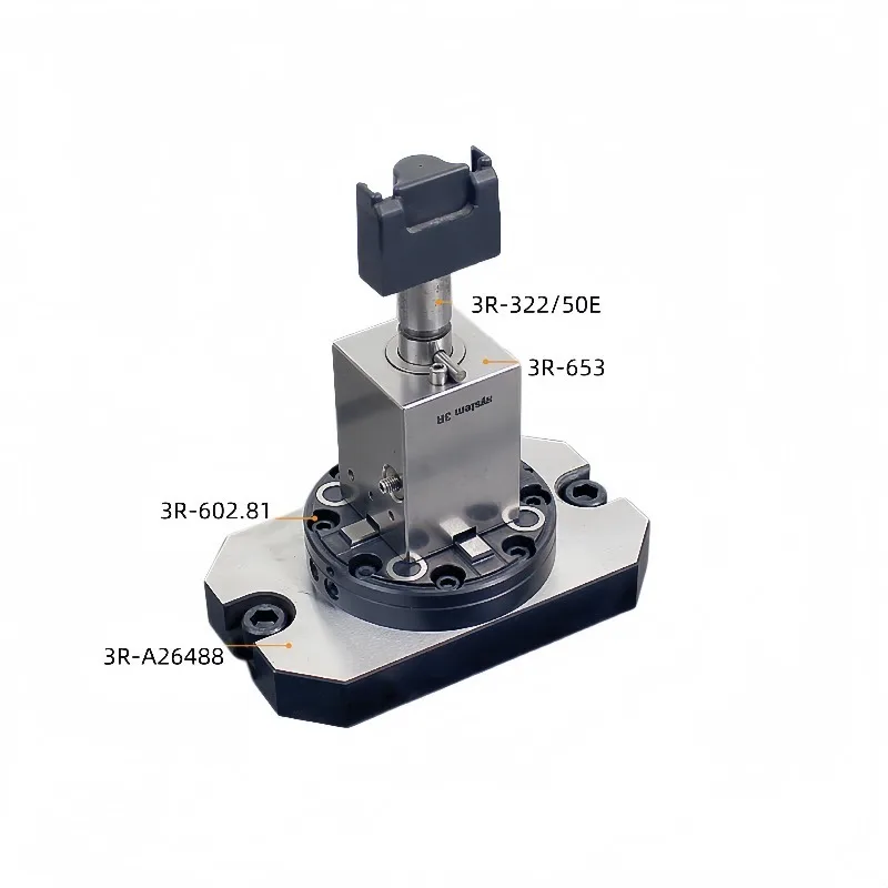 Replace 3R-653 Manual Chuck Adapter Macro to Mini Stainless Steel for System 3R WEDM HE-R07086