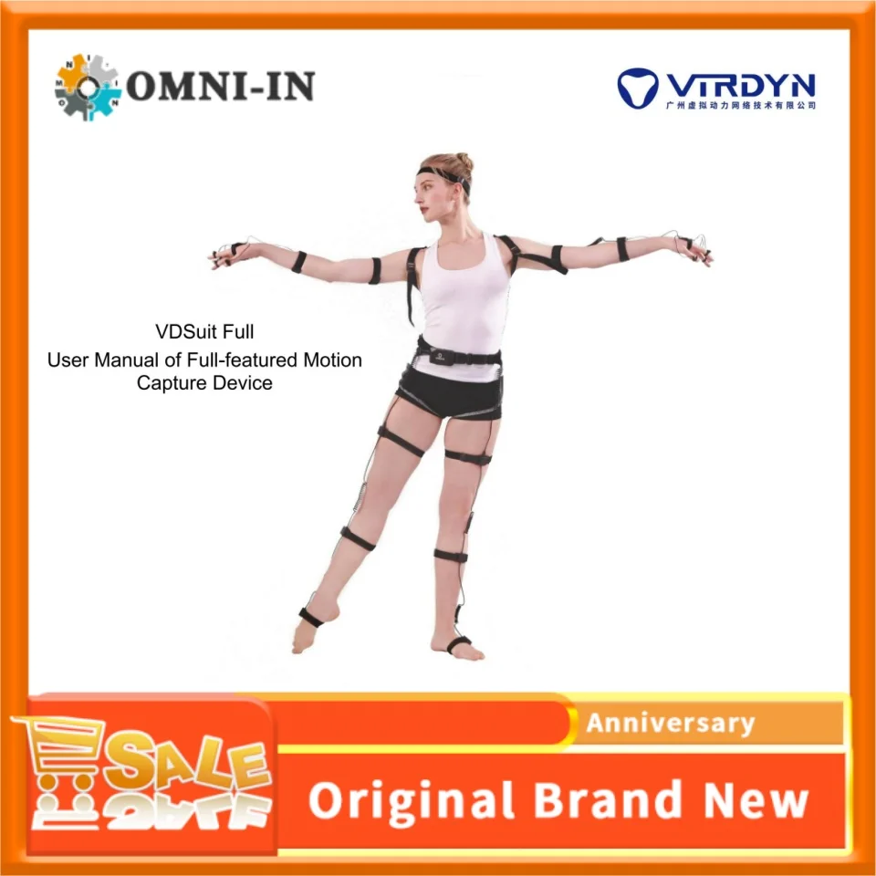 VIRDYN VDSuit Full Body Action Animation Motion Capture Equipment Inertial Motion Capture System Metaverse Ai Digital Human