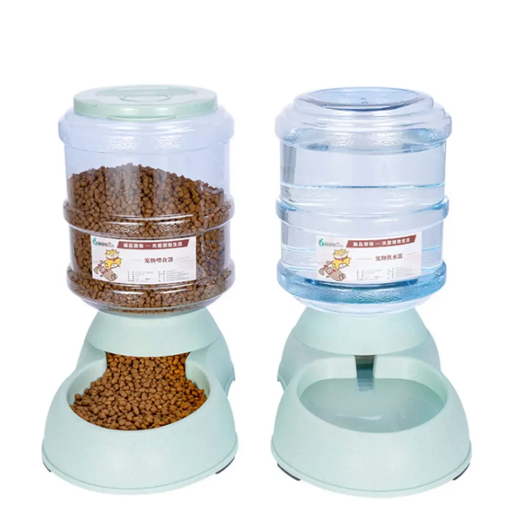 

Pet Feeder And Water Self Dispensing Gravity Cat Dog Slow Feeder Bowl 3.8L Automatic Dog Feeder Pet Dog Food Bowl