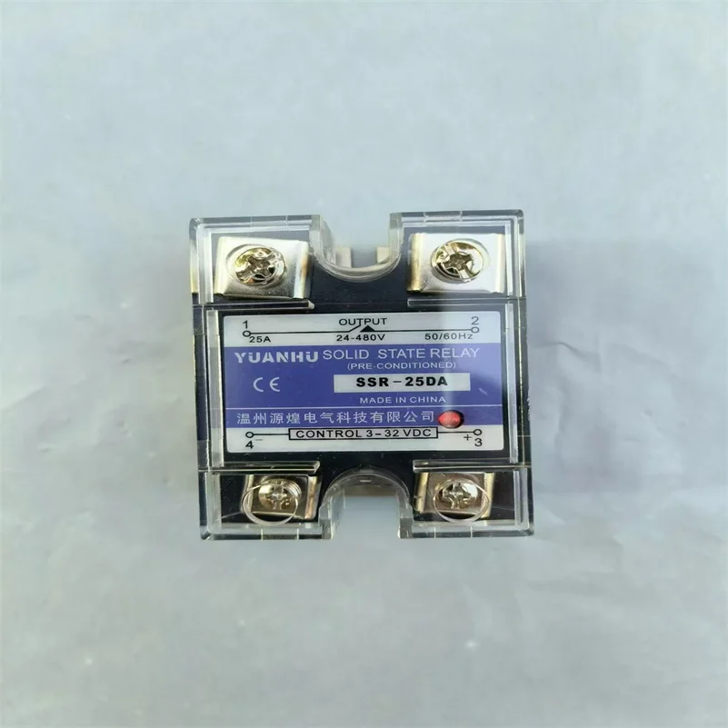 

Solid State Relay Single-Phase 220v SSR-40DA D4810 D4825 D4840 40a D4860 DC Control AC