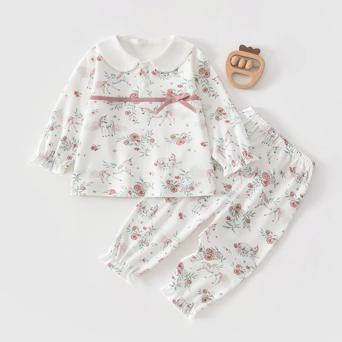 6-24 Month Baby New Model Cotton 2pcs Set Clothes Newborn Boy Girl Spring Fall Cute Top Bottom Clothes Set Kid Coat Pants Outfit