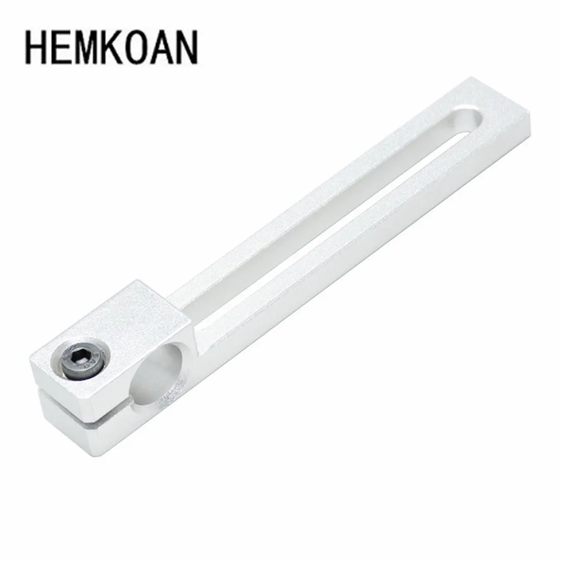 Aluminum alloy sliding guide shaft fixed shaft support bearing seat positioning seat mounting bracket positive hole/side hole