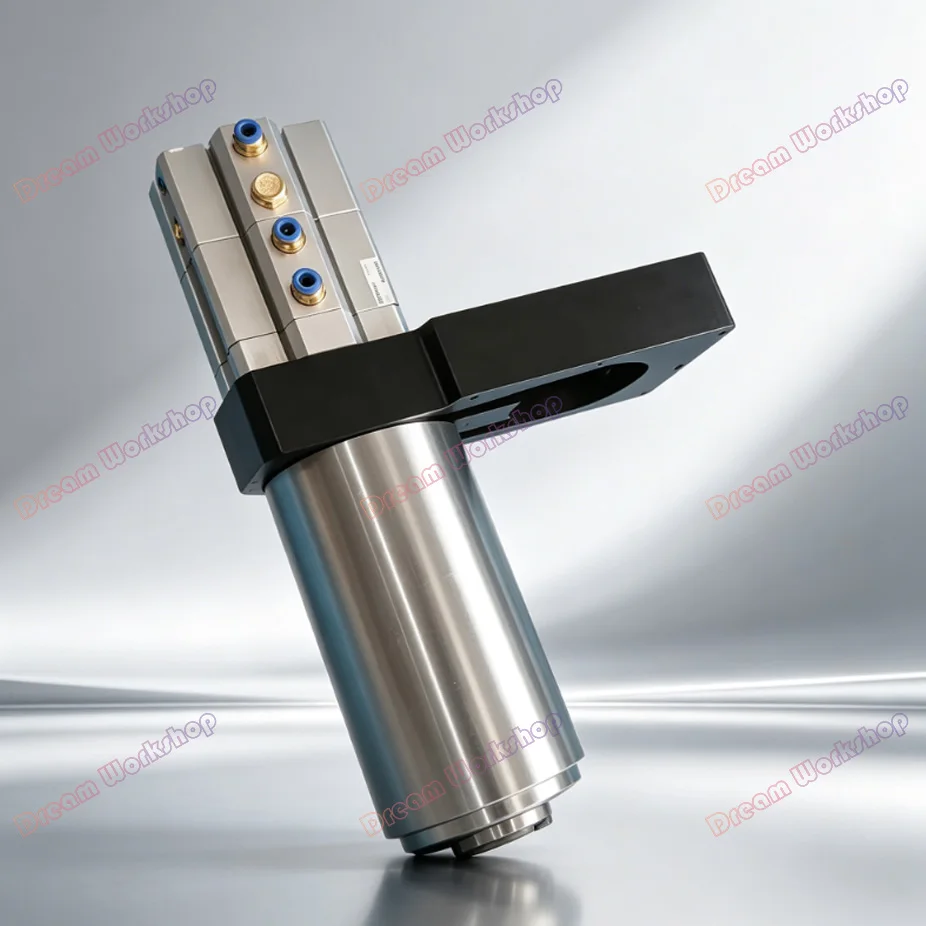 BT30 automatic tool change non-powered spindle for metal mold processing, supports drilling, tapping and center air blowing.