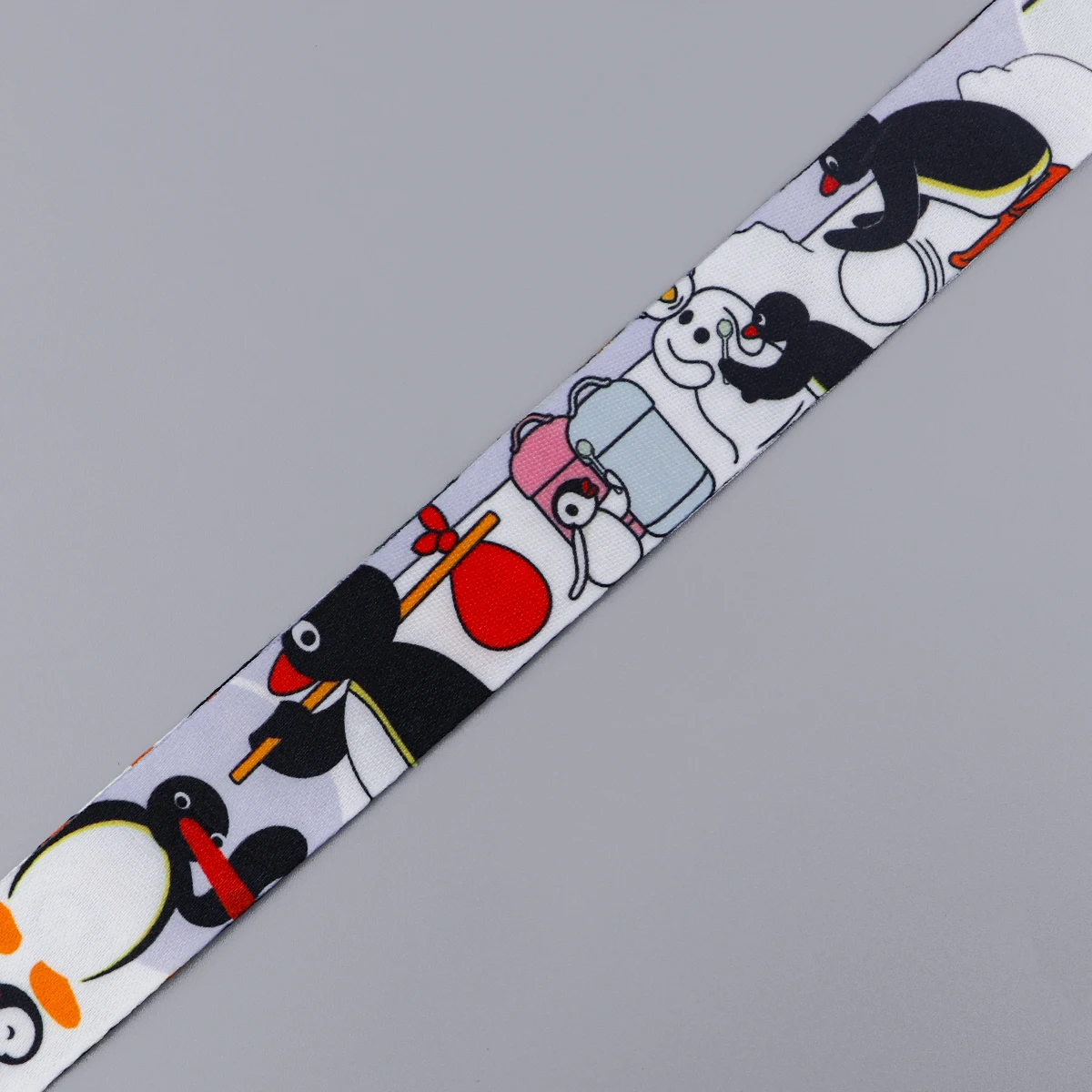 Indah Penguin Lanyard untuk kunci ID kartu penutup lencana pemegang ponsel bisnis kunci Lanyard leher tali gantungan kunci