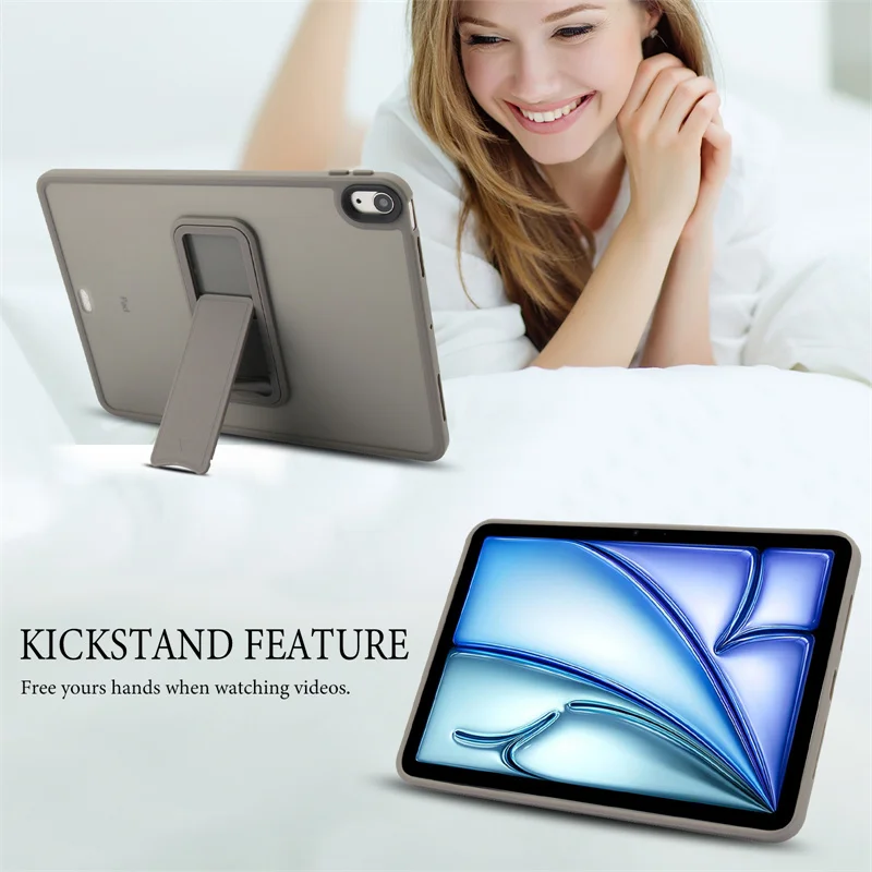 لباد 5th 6th 9.7 "7th 8th 9th 10.2" الهواء 4 الهواء 5 الهواء 11 A16 11th 2025 Pro11 10th iPad mini 4 5 6 7 قطعة + حافظة حامل من البولي يوريثان