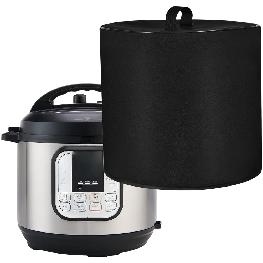Portable Indoor Pressure Cooker Cover Built with UV Resistant Oxford Fabric Dust Proof Lining and Waterproof Seal