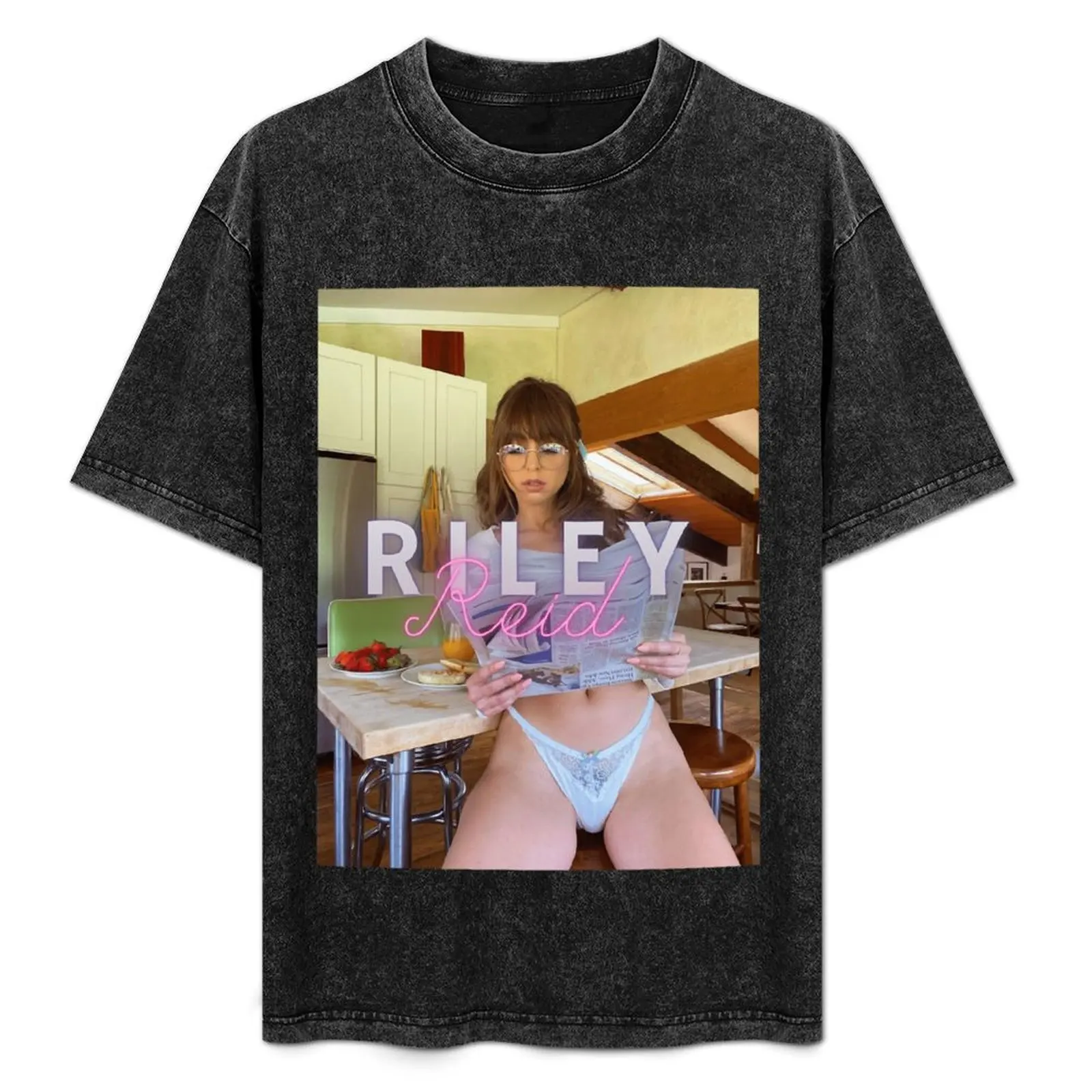 

Riley Reid T-Shirt cotton graphic tees street wear summer tops mens graphic t-shirts funny
