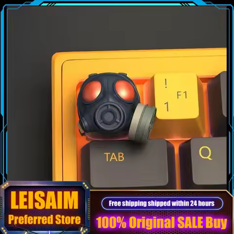 CSGO Gamers Fly Head Mechanical Keyboard Custom Keycap DIY Cross Axis PC Gaming Keyboard Accessories Gift Collection