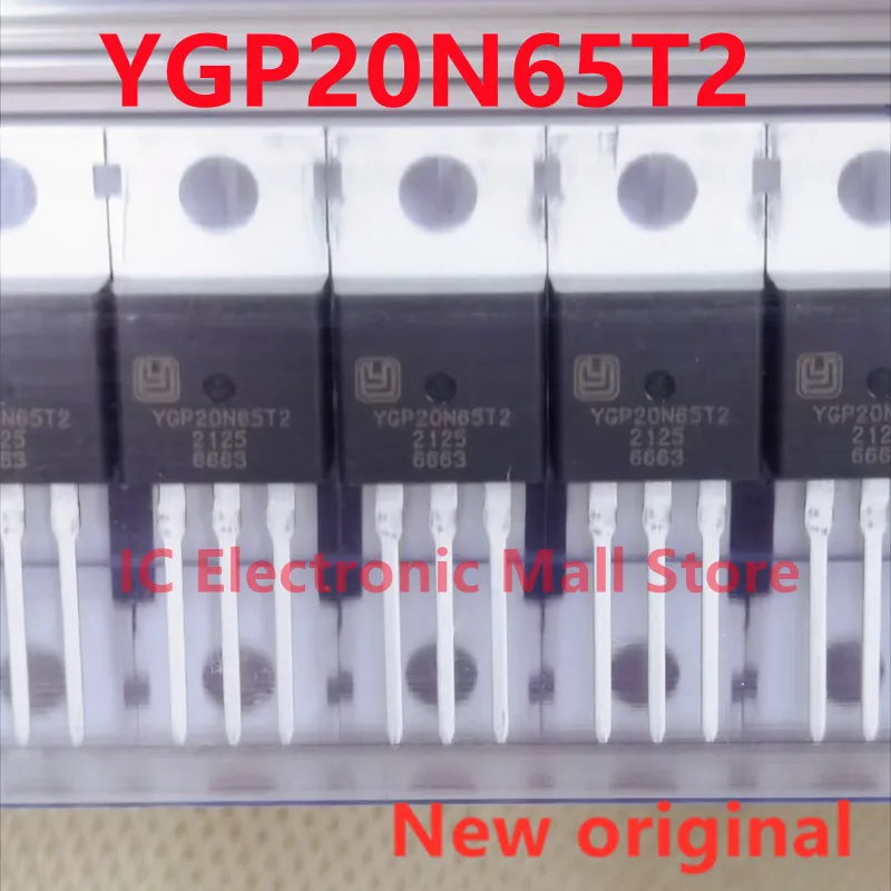 10PCS New Origiail YGP20N65T2 20N65 20N65T2 TO-220 20A 650V IGBT