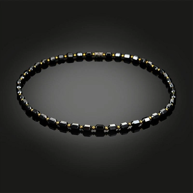 573B Pain Relief Hematite Necklaces with Therapy for Arthritis Jewelry Gift