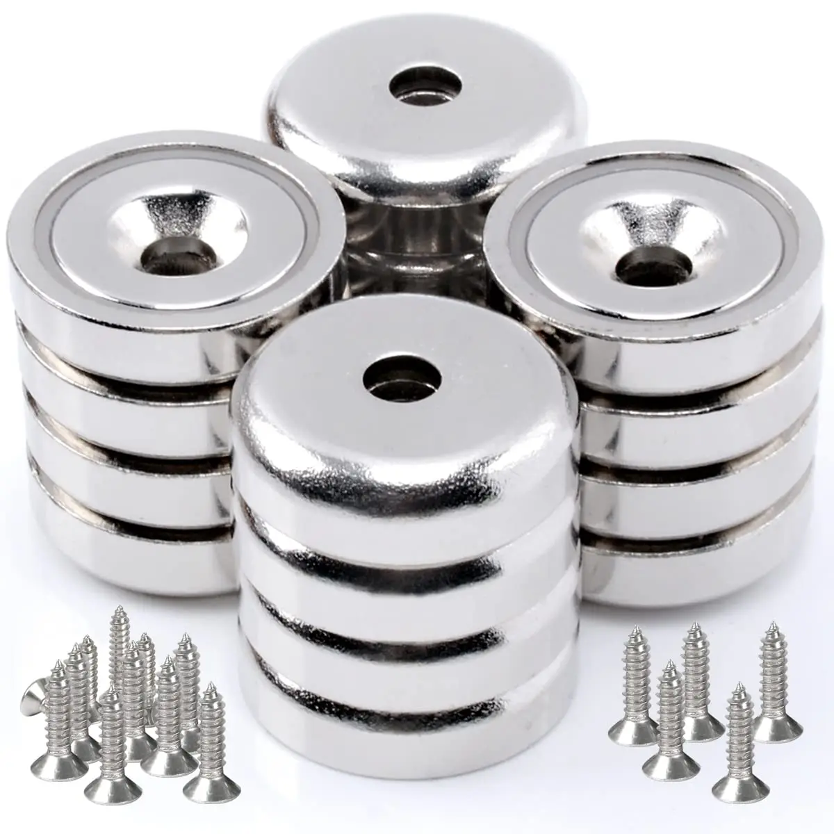 Round Cup Magnets , D20mm(0.79