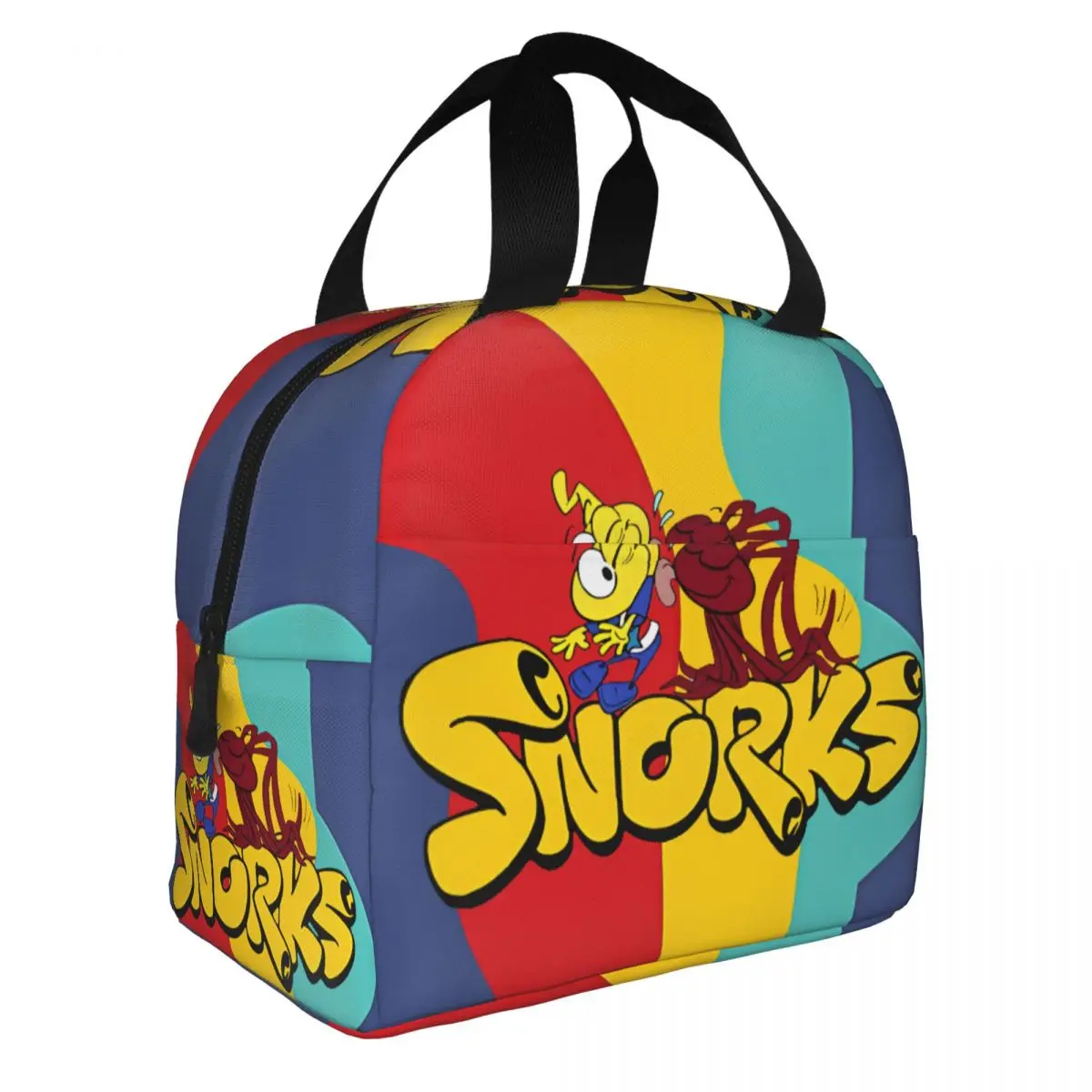 Outdoor Cool Aluminum Foil Insulation Thermal Snorks Lunch Food Box For Kid Lunch Box Bag