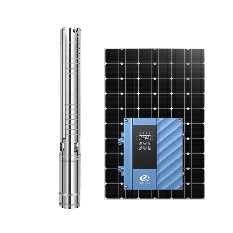 

Hot Sale Difful Factory 2HP Solar Water Pump for Irrigation