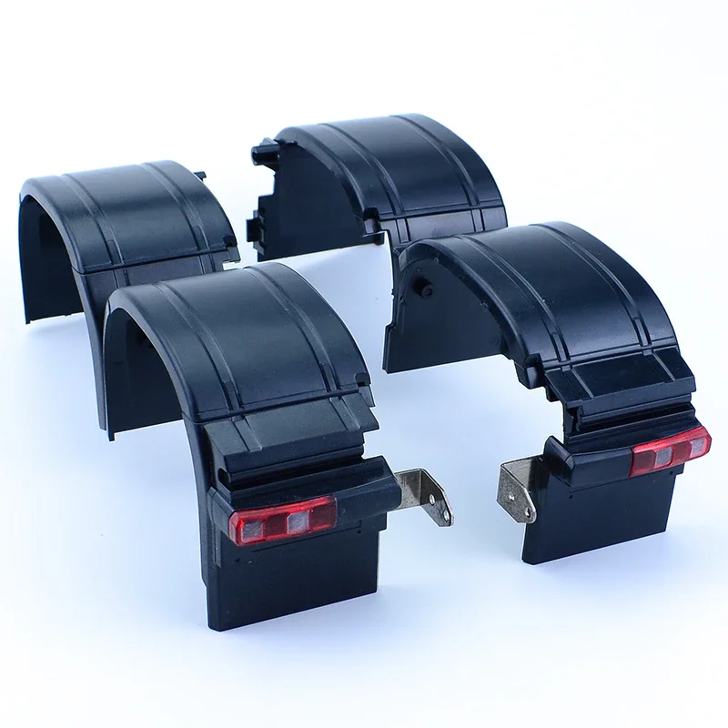 Simulation Fender with Taillight for 1/14 Tamiya RC Truck SCANIA 770S R620 VOLVO BENZ 3363 Arocs MAN Car Accessories