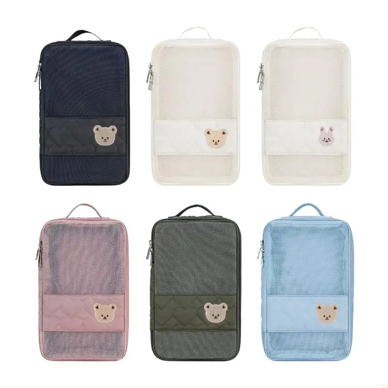 CORB Multifunctional Baby Diaper Bag with Waterproof Polyester Component & Multiple Storage Compartments for Organized Travel