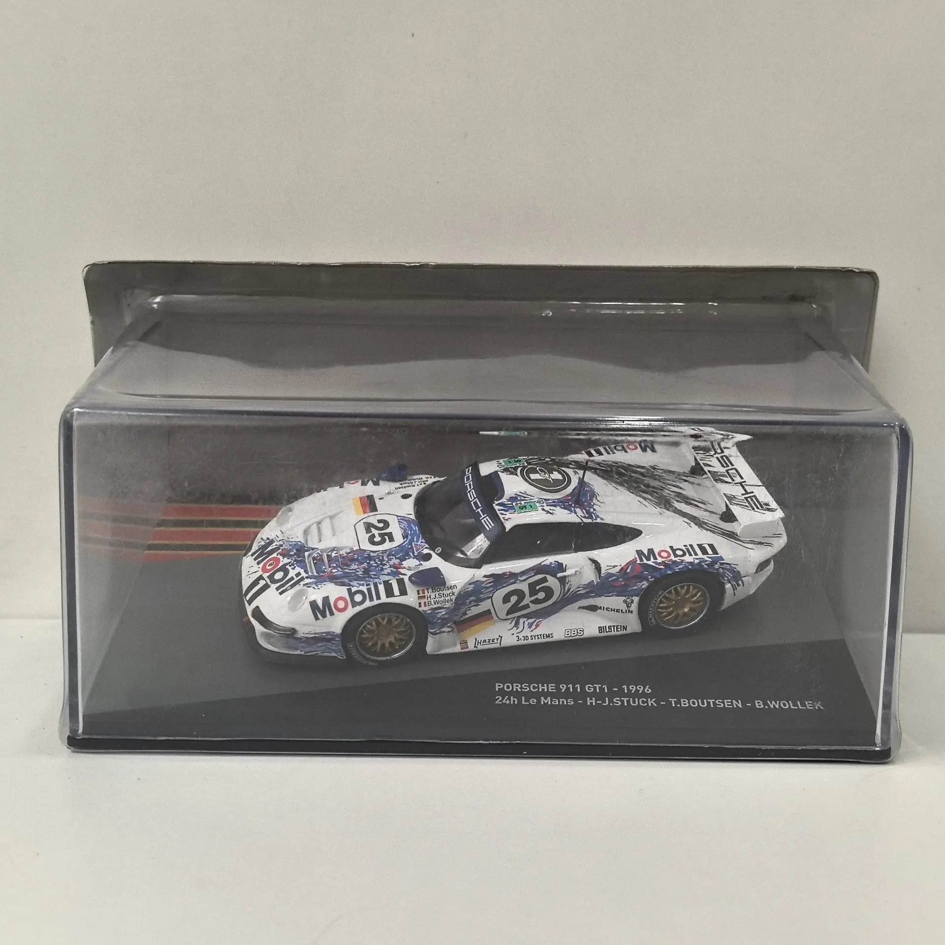 

Diecast IXO 1/43 Scale 911 GT1 1996 # 25 24h Racing Alloy Car Model