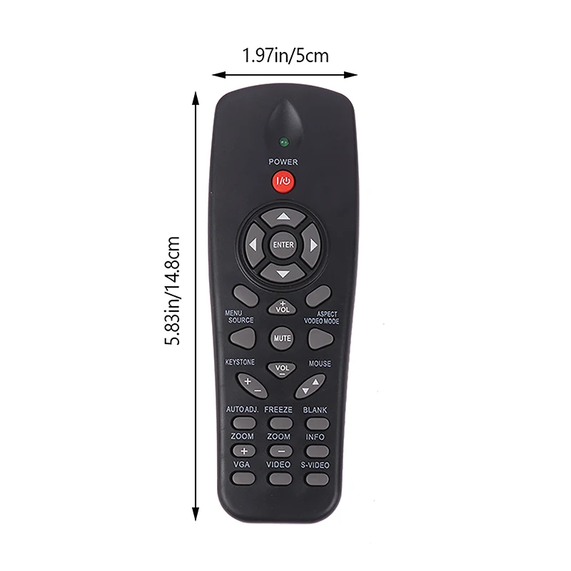 1Pc Remote Control Use For Dell Projector Remote Controller 1210S 1610HD IR2804 1209S 1410X Replacement Remote Control