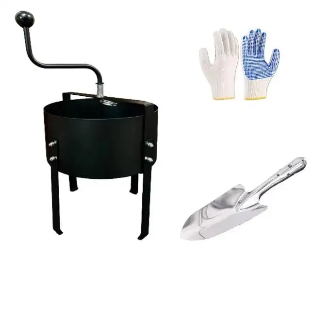 13 Inch Garden Rotary Soil Sifter, 1/5