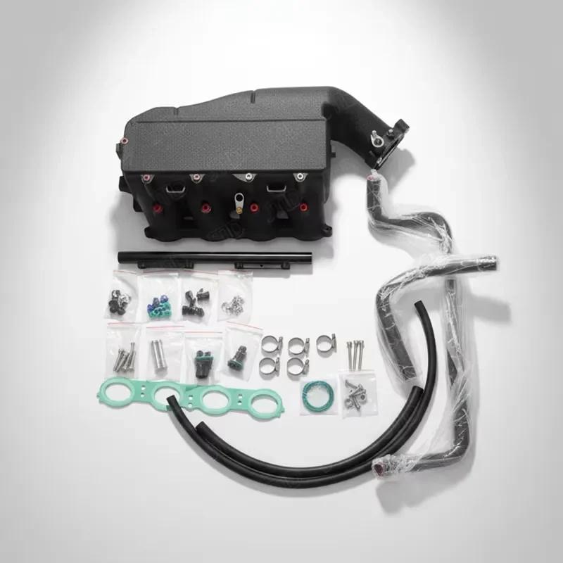 B48 High-Performance Intake Manifold, CNC-Machined Upgrade for BMW 330i 430i X3 X4, Aluminum Direct Replacement