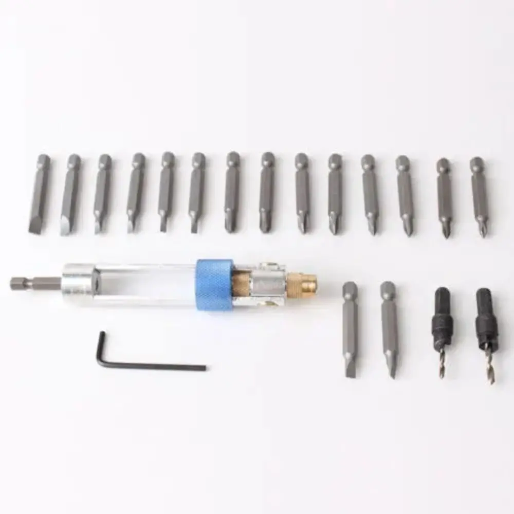 

Wrench Drill Driver Drill Bit Set with Storage Box Countersunk Head Screwdriver Head Set High Hardness Multifunctional