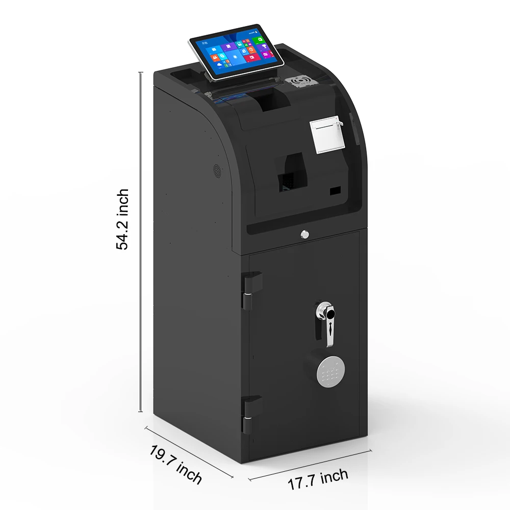 High Speed Cash Deposit Machine Cash Dispenser and Acceptor ATM Machine Smart Cash Management Teller Machine
