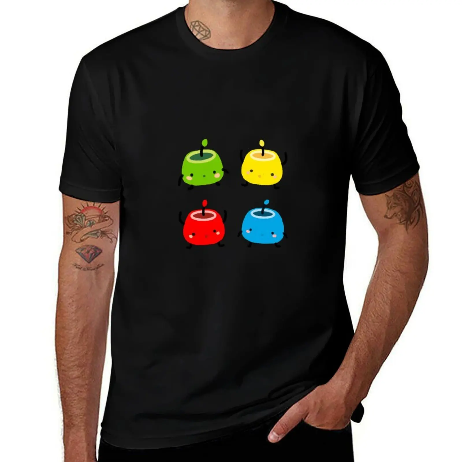

Junimos from Stardew Valley Sticker T-Shirt t shirts for man slim fit man t shirts for men casual funny t shirts man T-Shirt