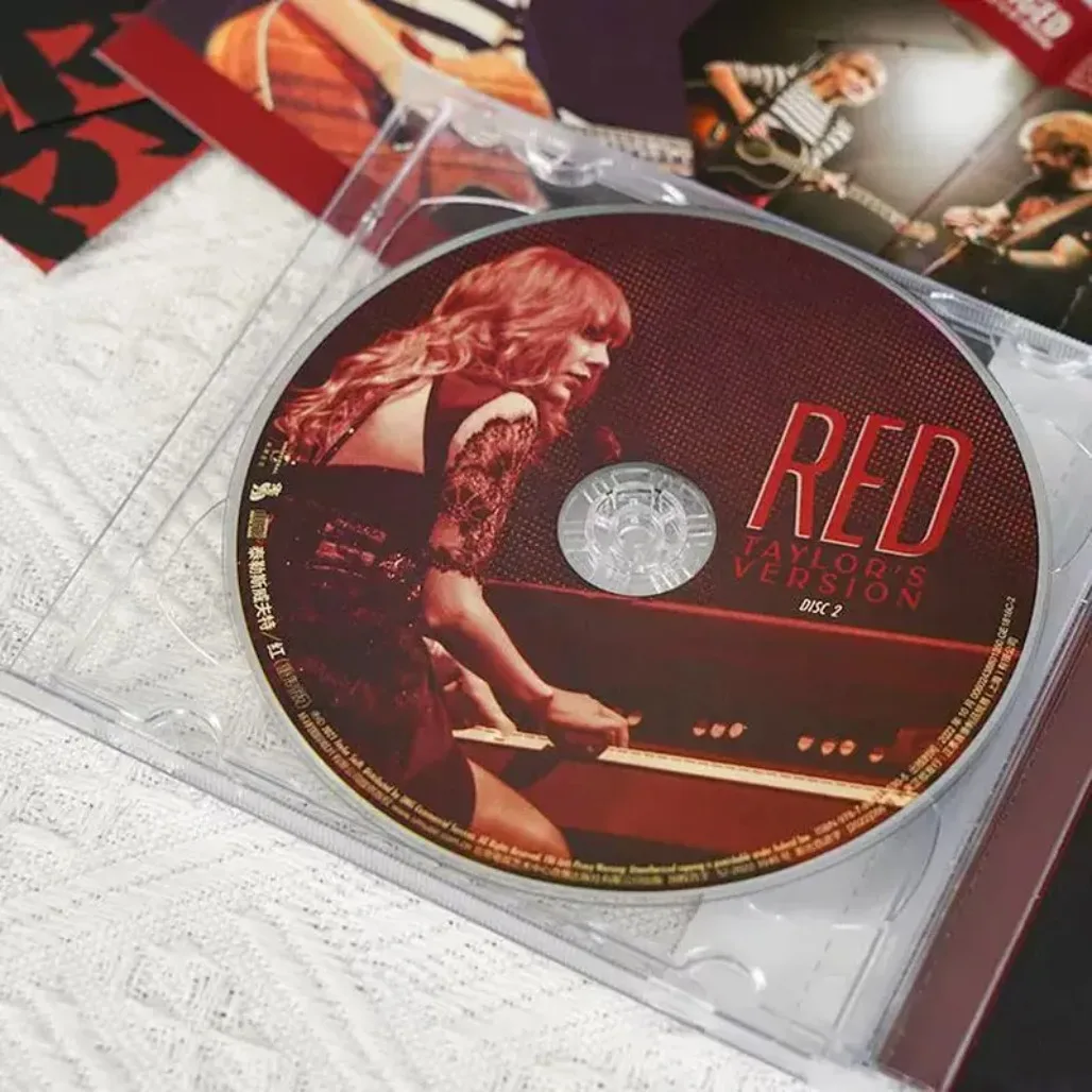 For Taylor Swift Red TV Remake 2CD Album Genuine Music Record with Lyrics Book Collection view 5