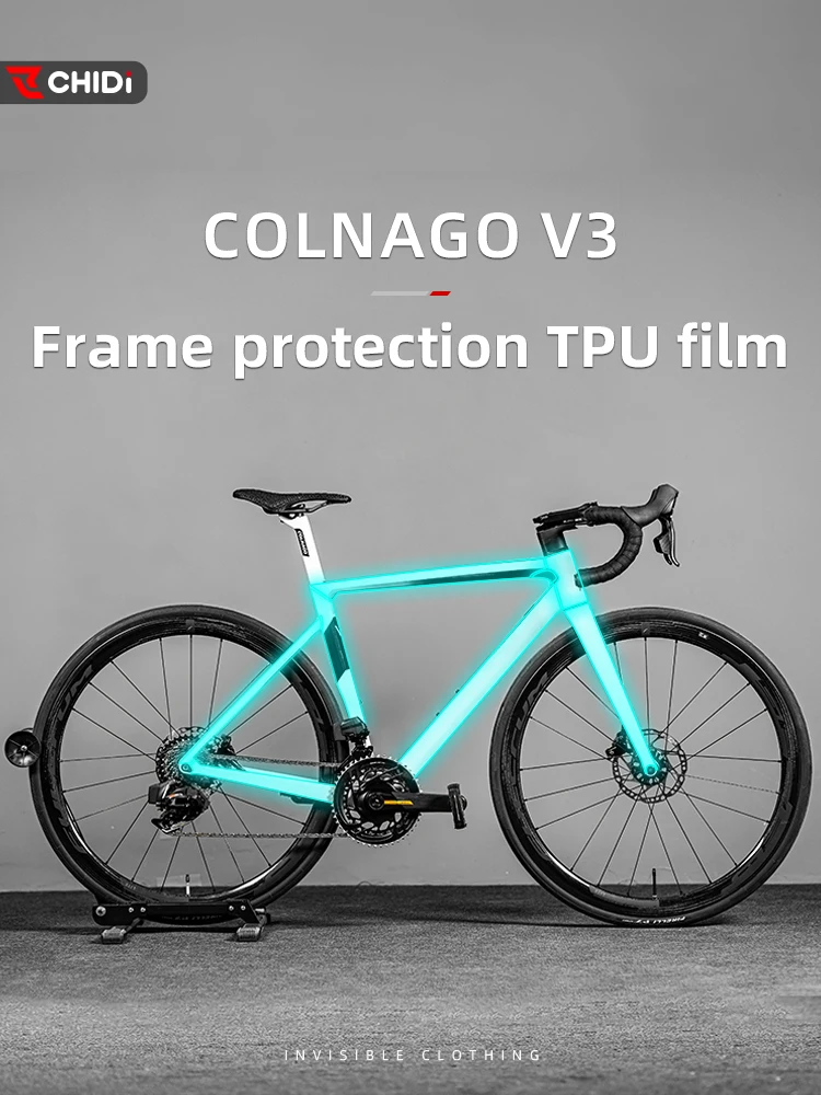 Bike fully painted protective film, bike accessories, full body protection, the best protection,For COLNAGO V3