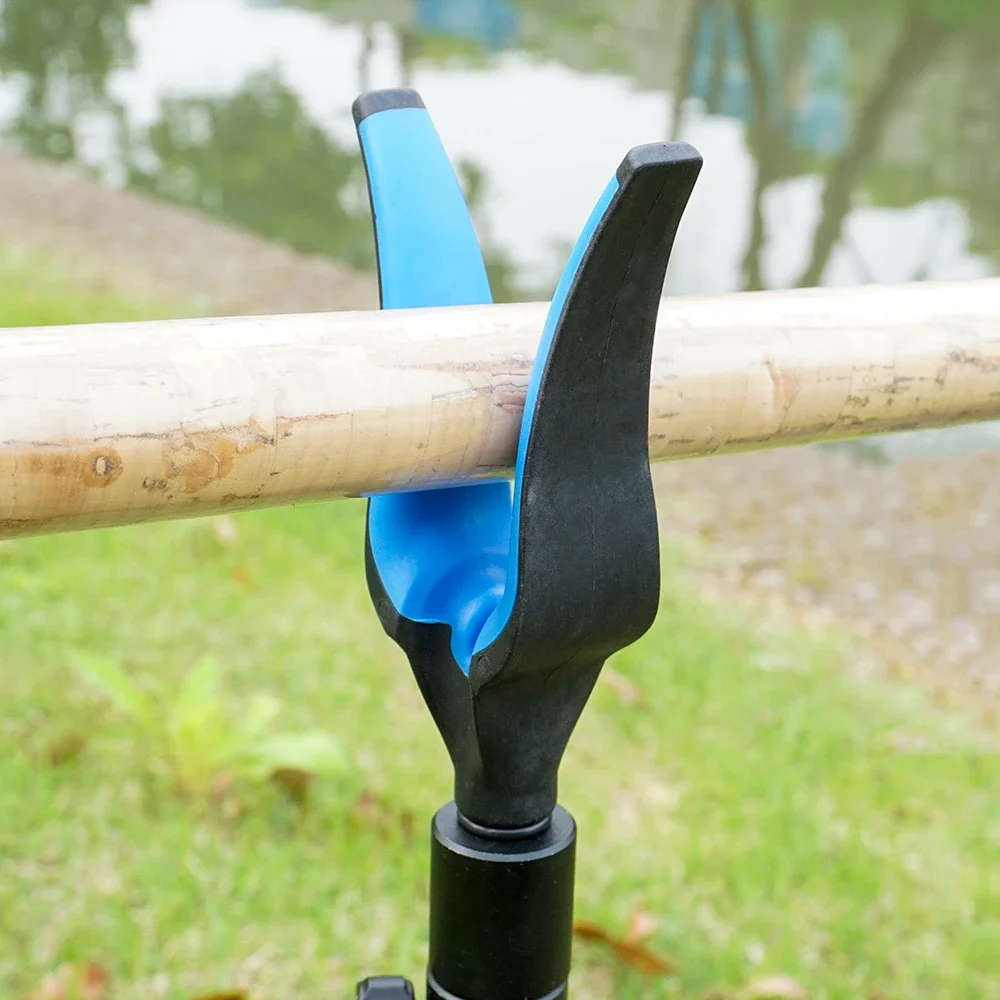 Hirisi 1pcs Carp Fishing Rod Rest Head Pastic Gripper for Fishing Alarm and Buzz Bar AC401 Carp Fishing Accessories