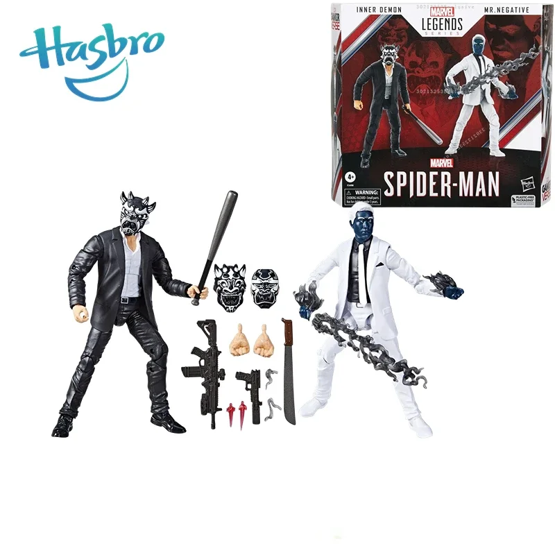 

In Stock Hasbro Marvel Legends GamerVerse 6" Spider-Man Inner Demon Mr Negative 2-Pack Action Figure Model Toy Hobby Gift