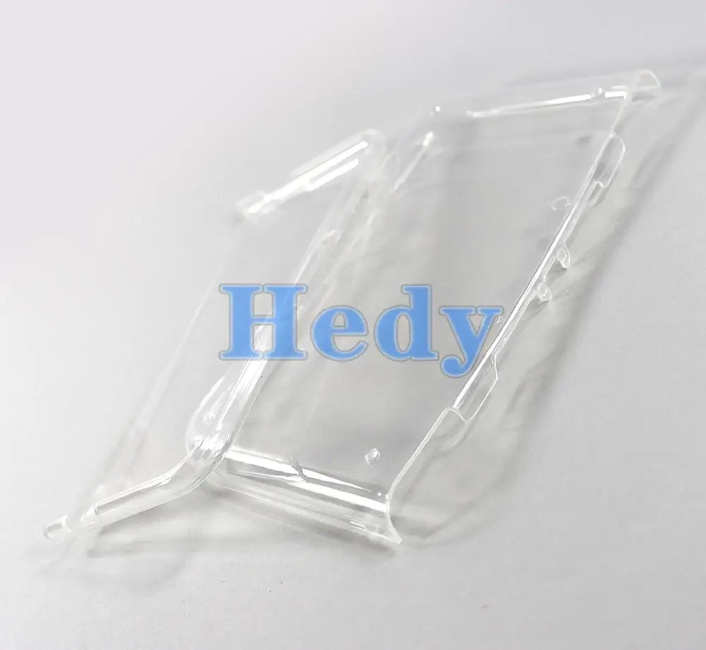 1 комплект для консоли Nintendo New 3DS XL, пластиковый прозрачный кристаллический защитный жесткий чехол из ТПУ, чехол для нового 3DSXL LL